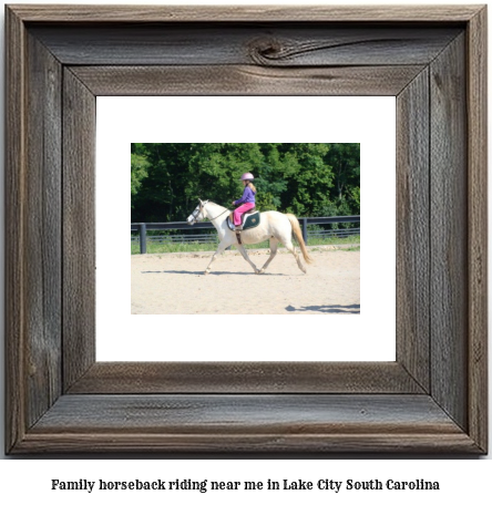 family horseback riding near me in Lake City, South Carolina